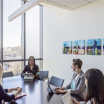 4 - 18”x 18” panels<br>
Fused glass<br>
Executive conference room<br>
Boston Children’s Hospital,
Boston, MA<br>
Artist: Caroline Parent